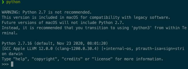 python